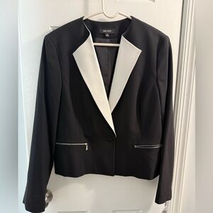 Nine West blazer black and white